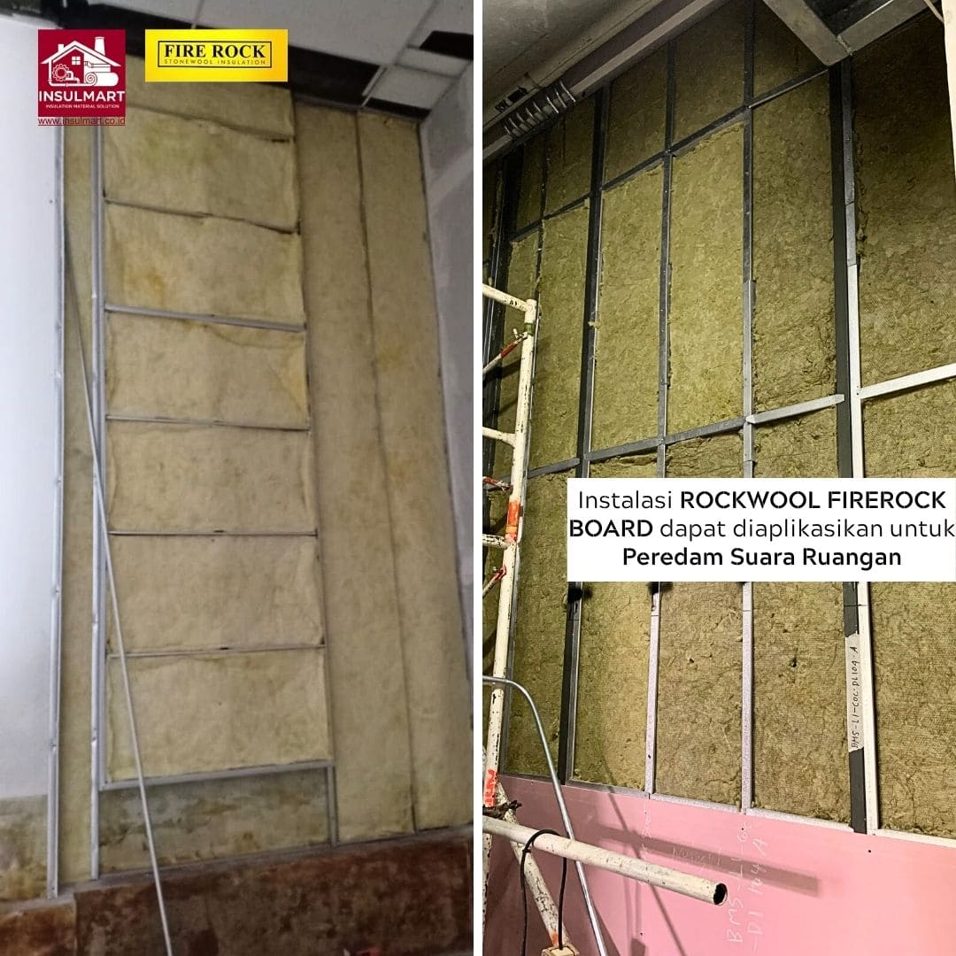Gambar 3 Rockwool Board Merk Firerock