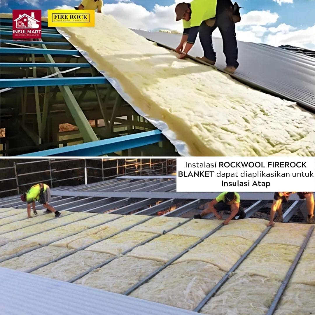 Gambar 3 Rockwool Blanket Merk Firerock