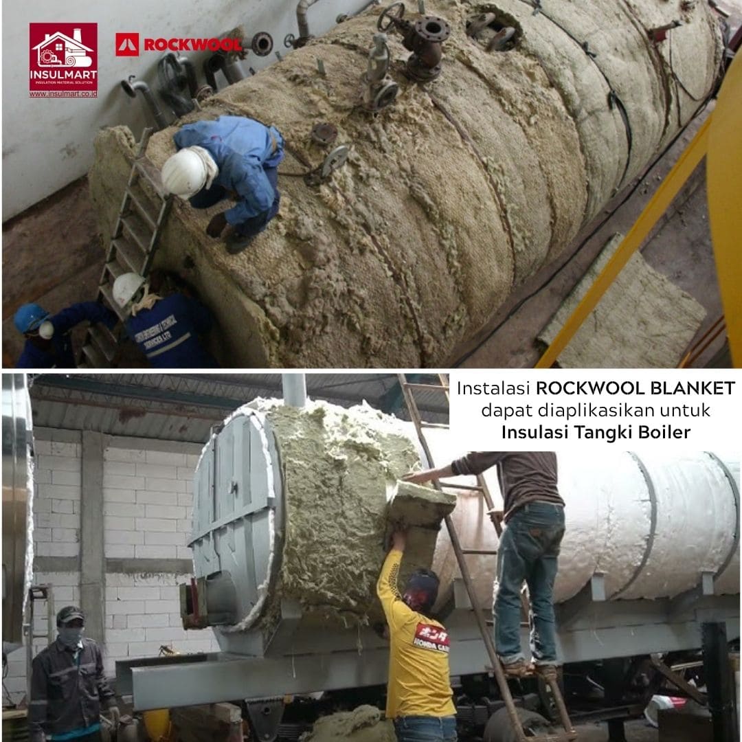 Gambar 2 Rockwool Blanket Merk Rockwool