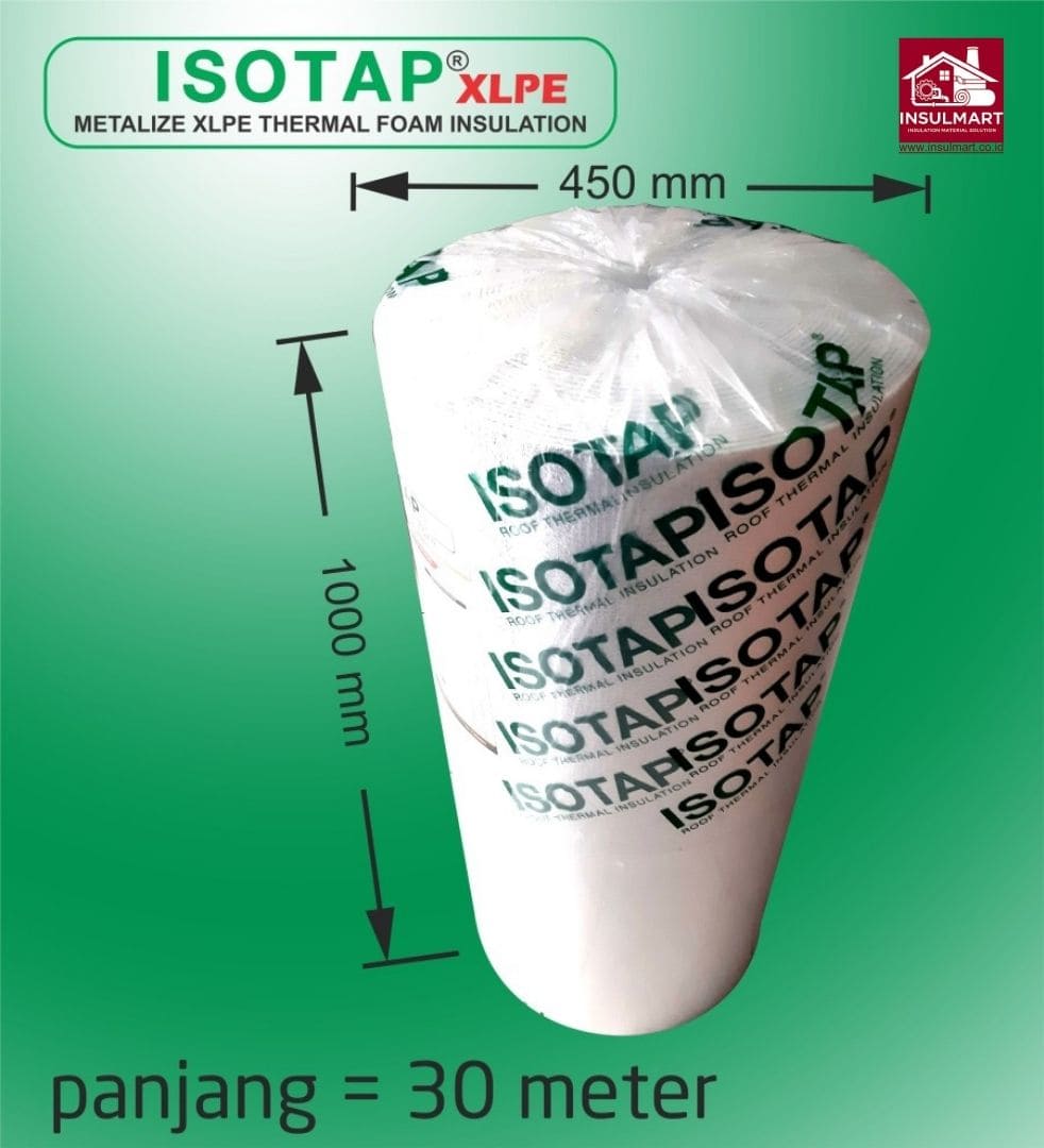 Metalizing XLPE Foam Merk Isotap 2