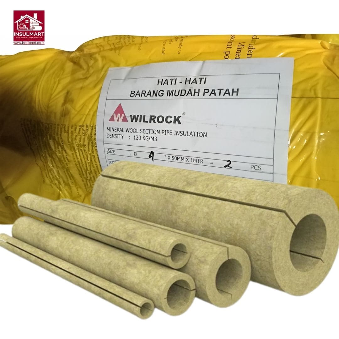 Gambar Rockwool Pipa Merk Willrock